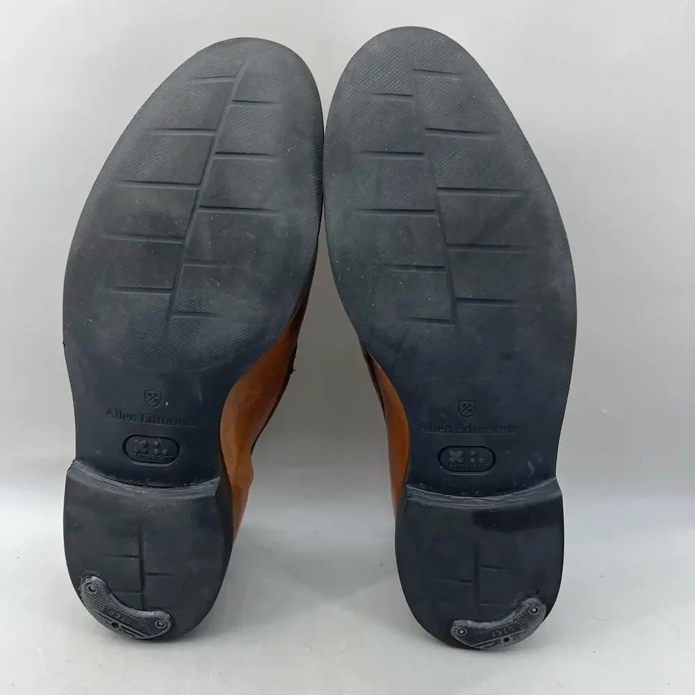 Allen Edmonds Road Warriors Bit Loafers Men Size 12 D Brown Leather Comfort Shoe